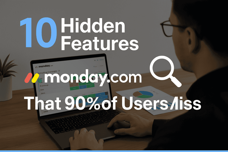 10 Hidden Features of Monday.com That 90% of Users Miss