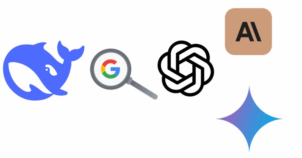 DeepSeek vs. ChatGPT vs. Gemini vs. Claude