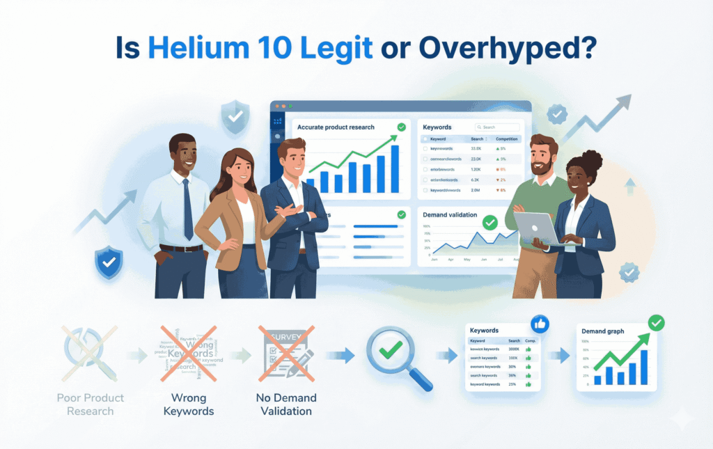 Is Helium 10 Legit or Overhyped