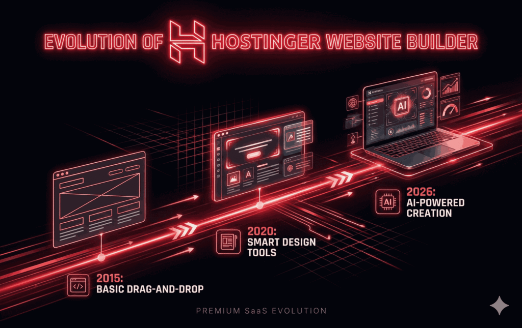 Evolution of Hostinger Website Builder