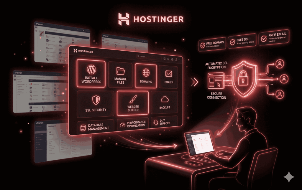 Free Features Included with Hostinger