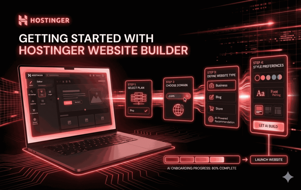 Getting Started With Hostinger Website Builder