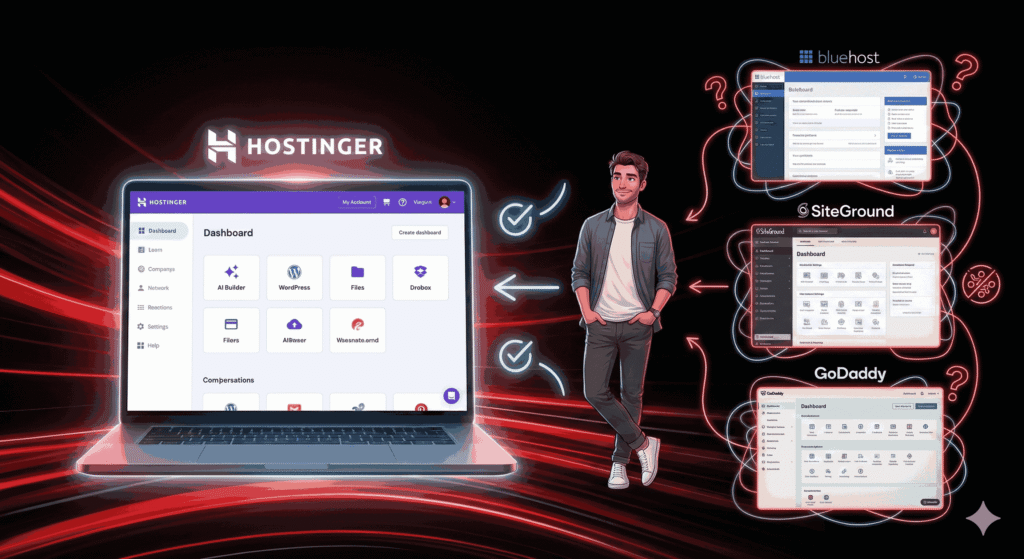 Hostinger vs Competitors (Beginner Perspective)