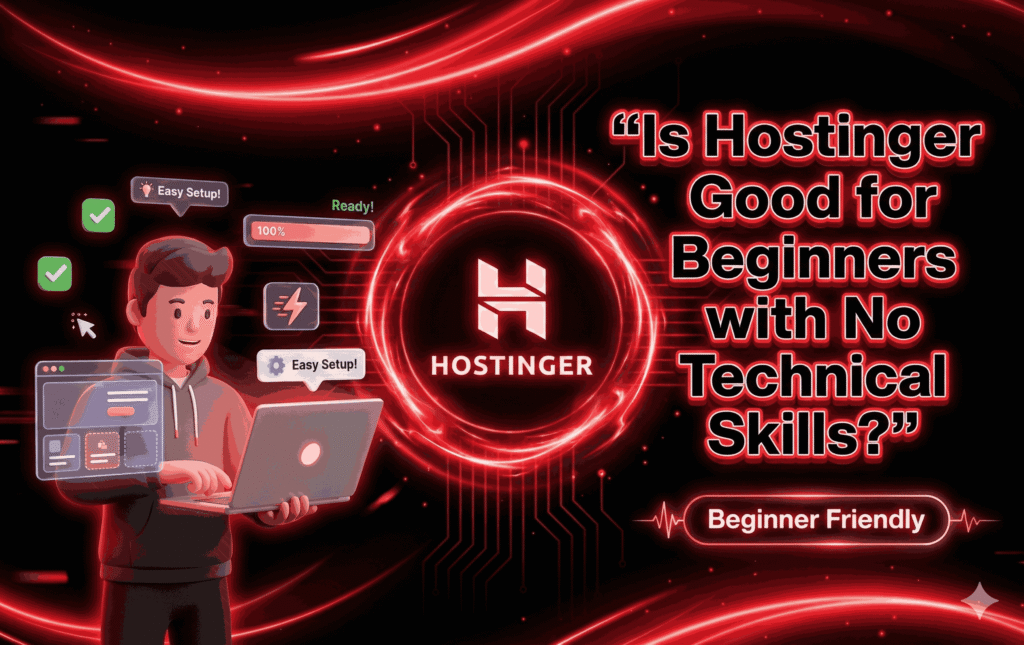 Is Hostinger Good for Beginners with No Technical Skills?