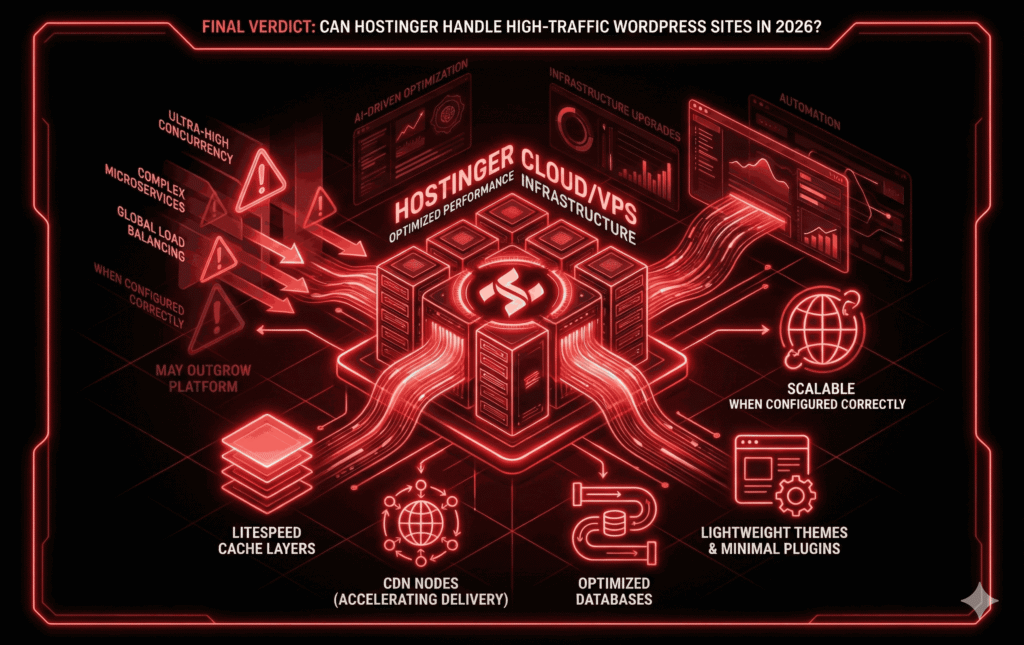 Limitations of Hostinger for High Traffic