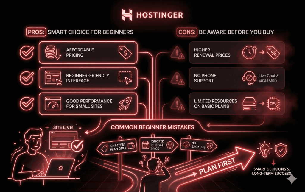 Mistakes Beginners Make When Buying Hostinger