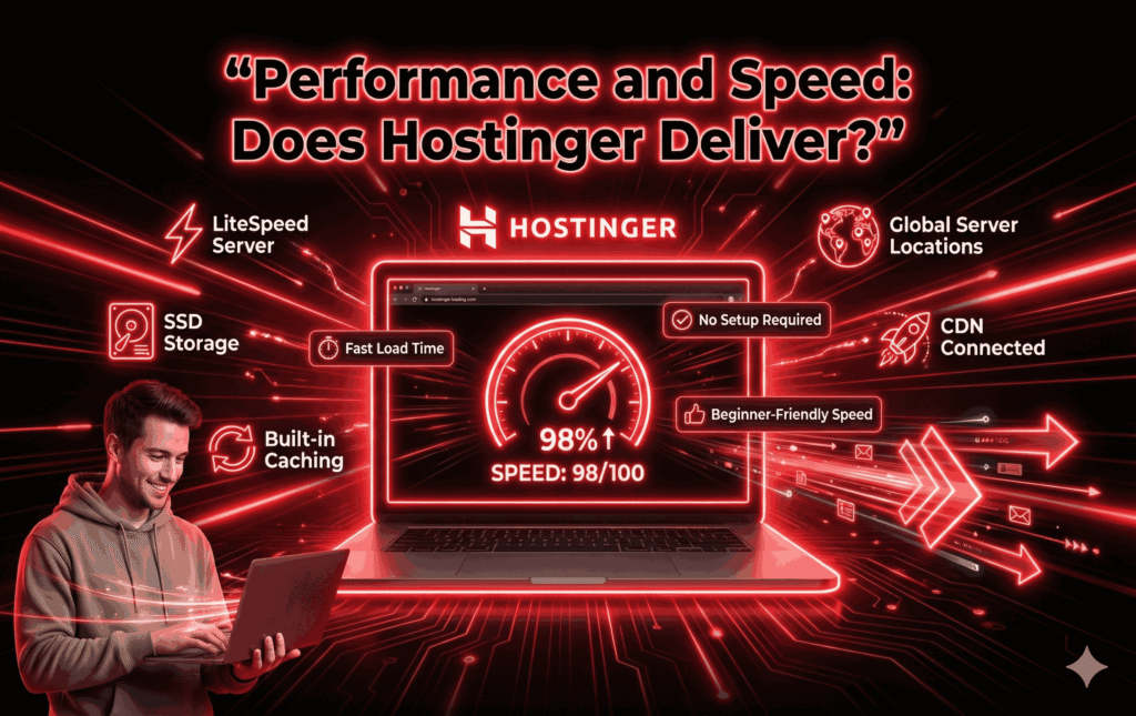 Performance and Speed Does Hostinger Deliver