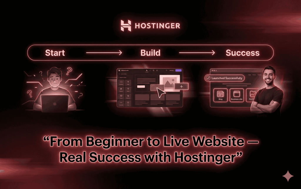 Real-Life Scenarios Beginners Using Hostinger Successfully