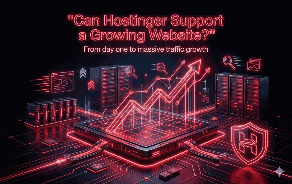 Can You Grow a Website on Hostinger?